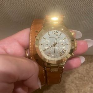 Michael kors wrap watch